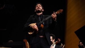 El cuatrista Leo Rondón en concierto