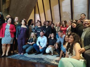 Compañía de Ópera Teresa Carreño en la rueda de prensa de la Gala Inaugural