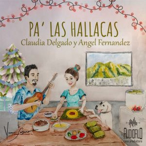 Portada del álbum Pa' las hallacas, de Claudia Delgado y Ángel Fernández