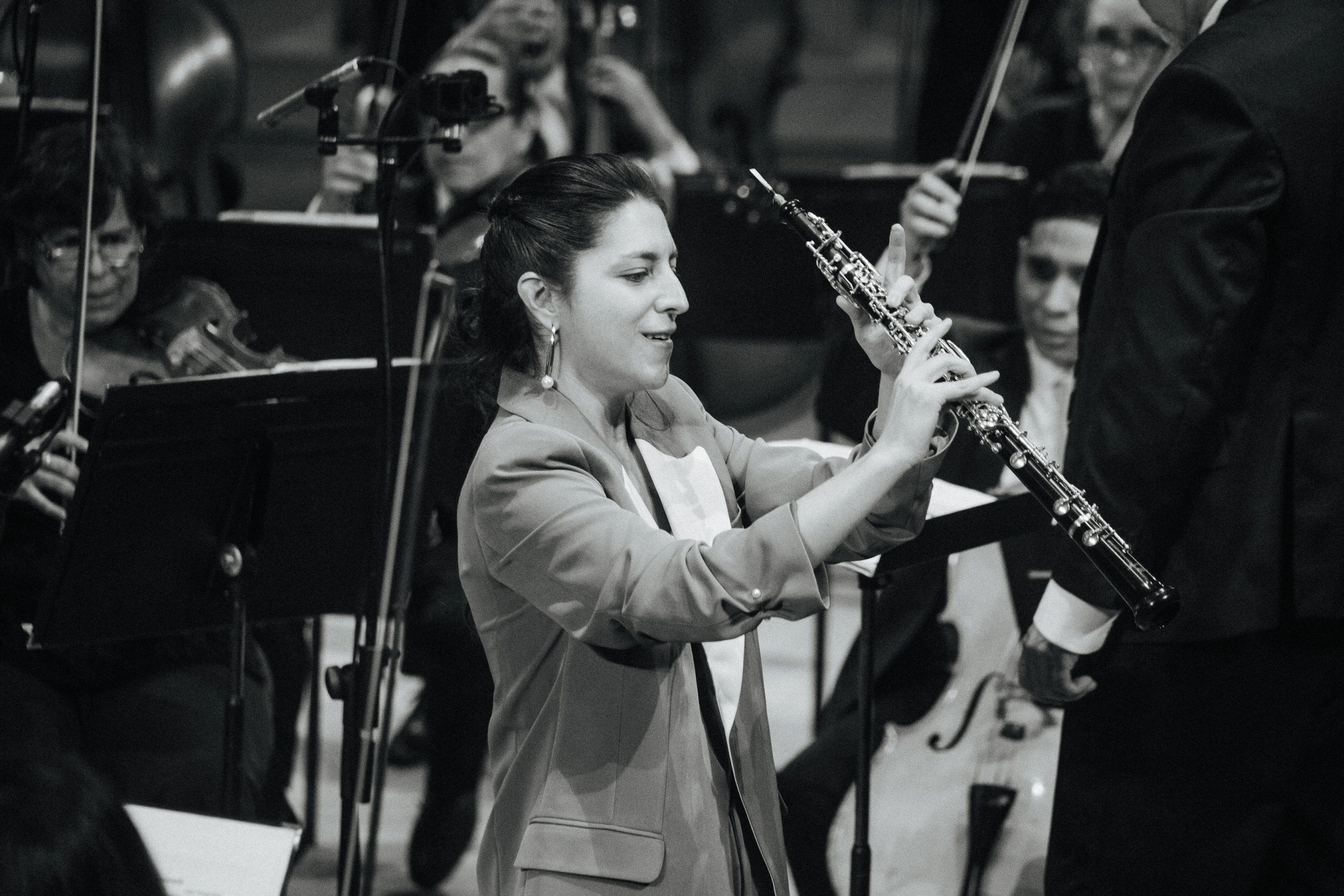 Natalia Auli: Oboe académico con energía venezolana